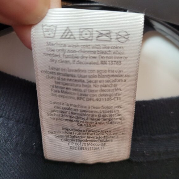 Fraser Clan Je Suis Prest Stag Crest Black T-Shirt 2XL Heavyweight Jerzees Cotto - Picture 7 of 8